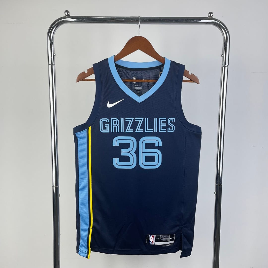 Grizzlies 22/23 Visitante Azul Marino