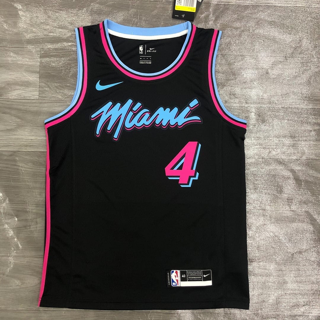 Heat Negro Cuello Redondo