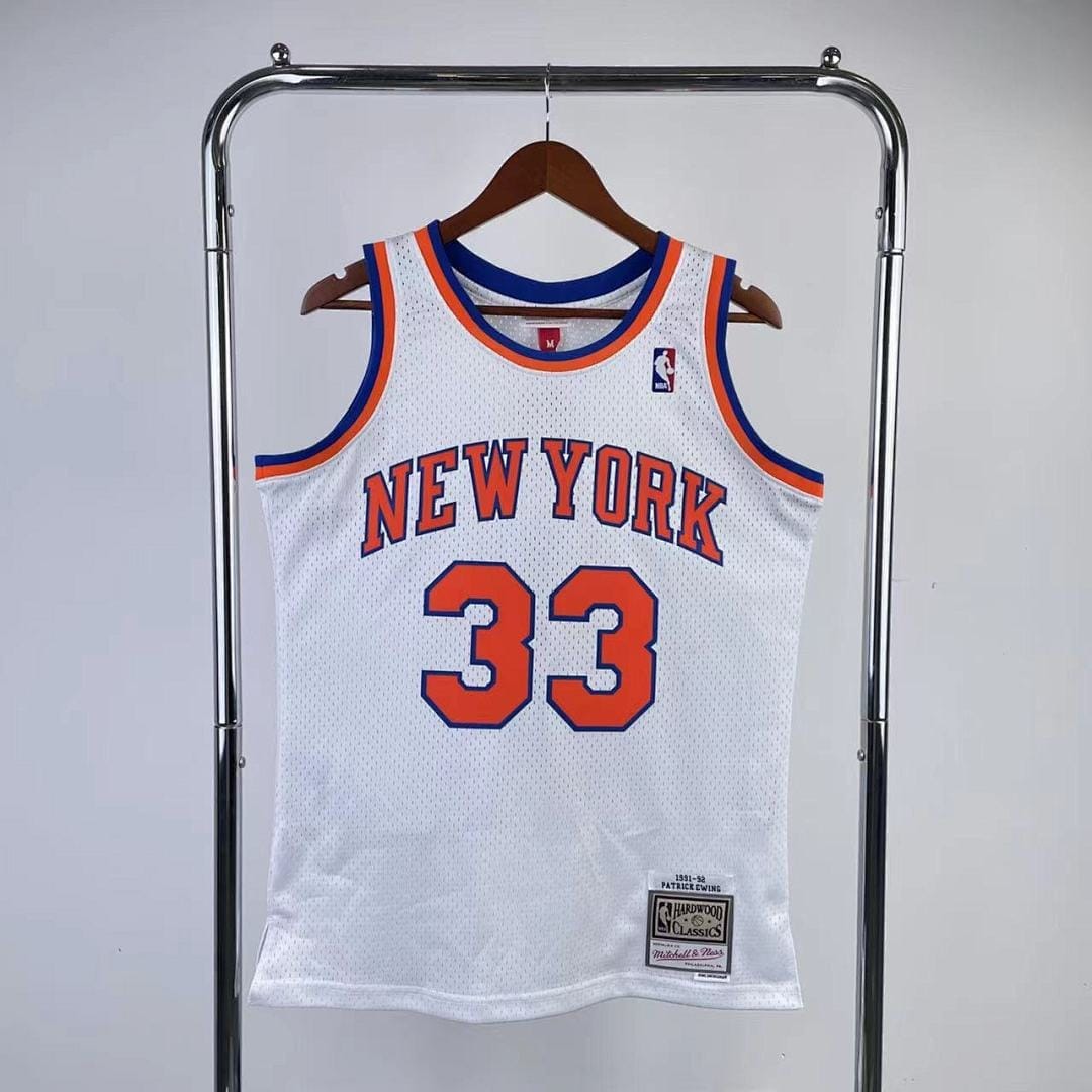 Knicks 91/92 Retro Mitchell & Ness Blanco
