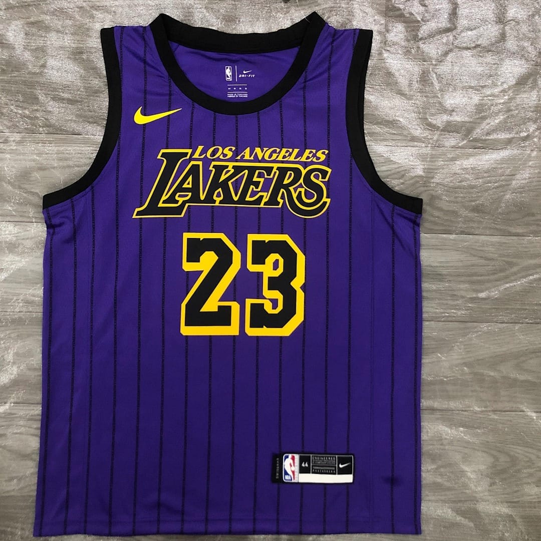 Lakers 17/18 Edición Limitada Morado a Rayas