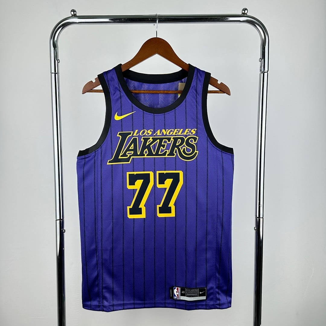 Lakers 20/21 Morado a Rayas