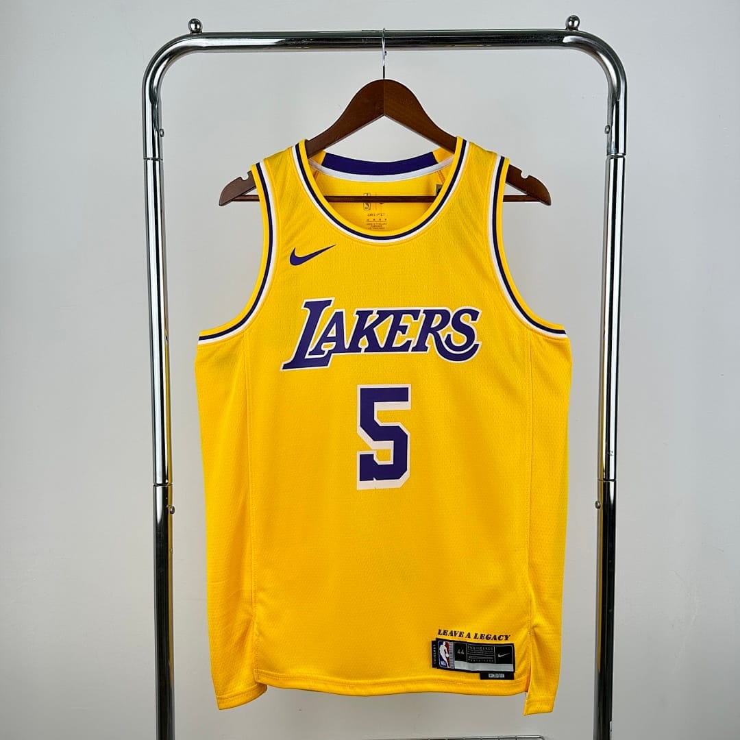 Lakers 22/23 Amarillo Cuello Redondo