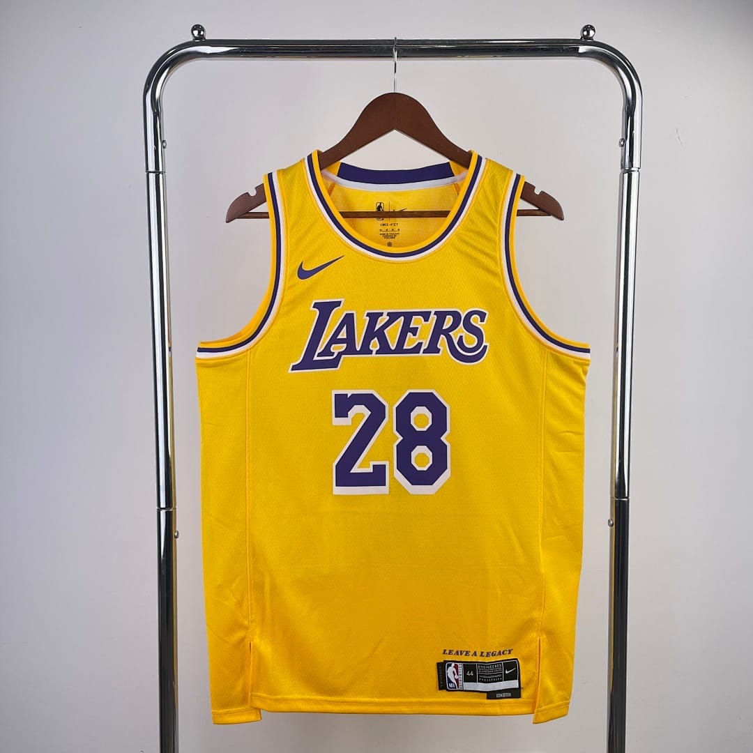 Lakers 22/23 Amarillo Personalizado