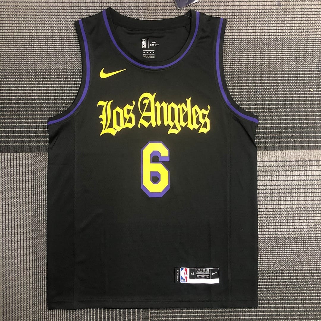 Lakers Noche Latina Negro