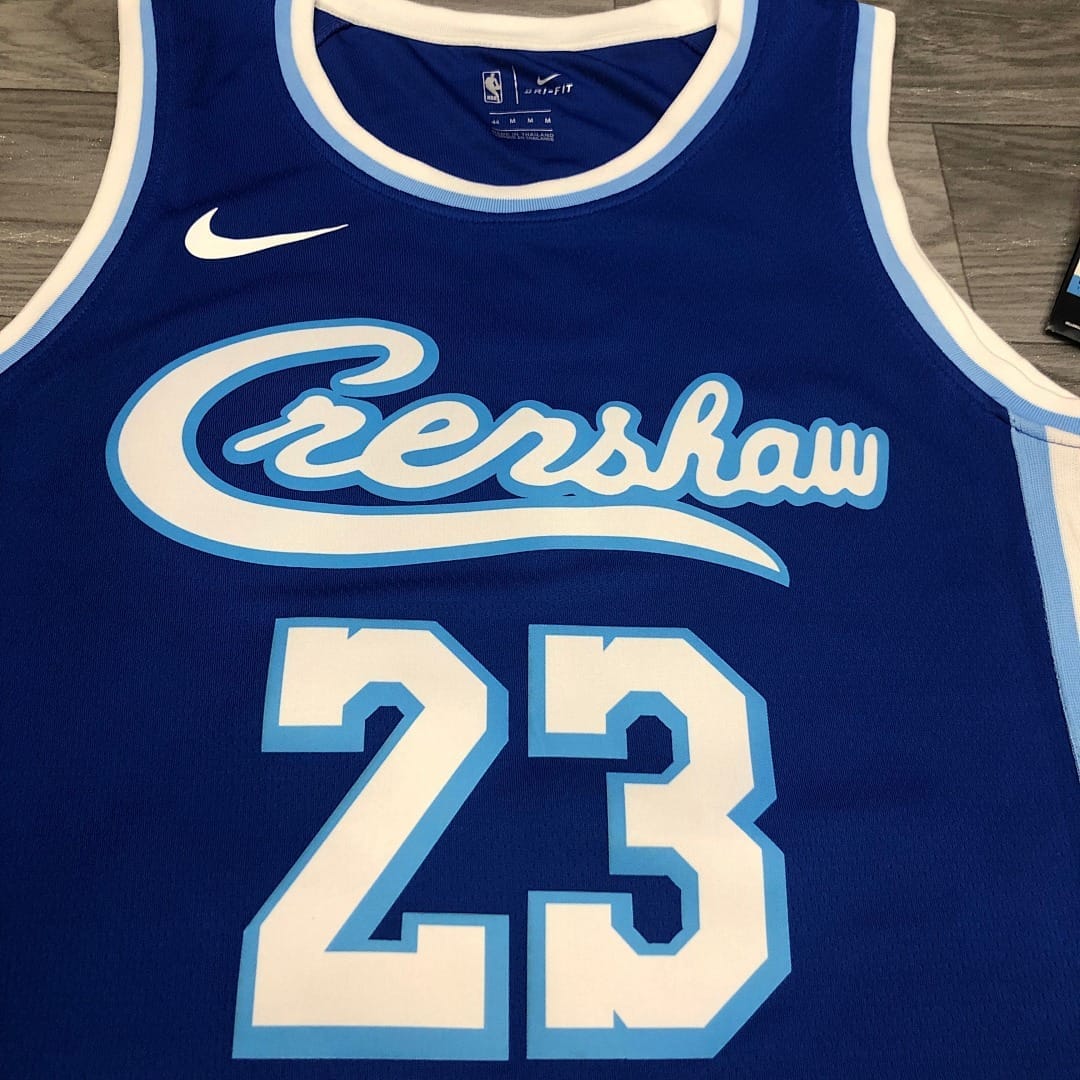Lakers Retro Noche Latina Colaboración Azul Edición Artista