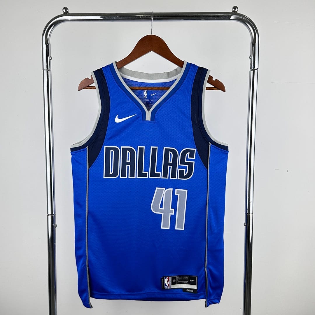 Mavericks Visitante Azul