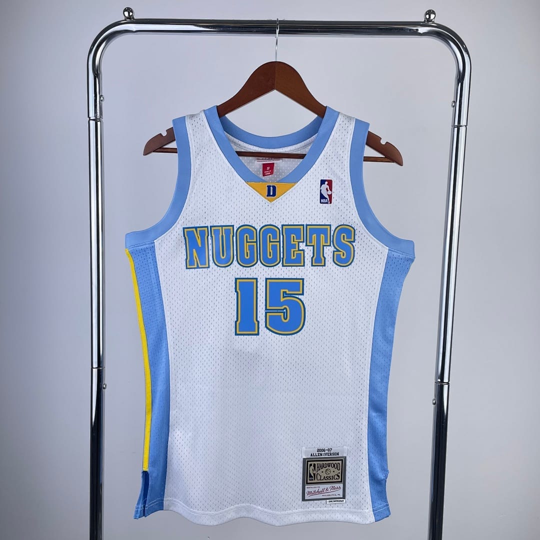 Nuggets 03/04 Retro Mitchell & Ness Blanco