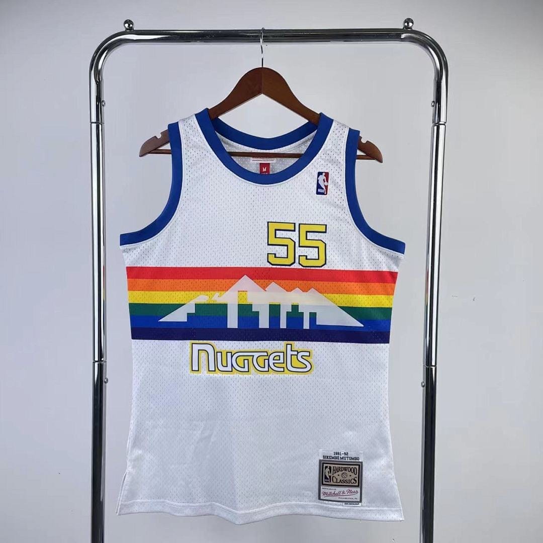 Nuggets 91/92 Retro Mitchell & Ness Blanco