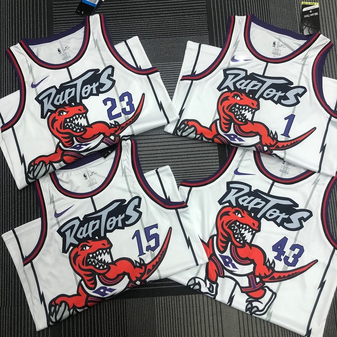 Raptors Retro Blanco