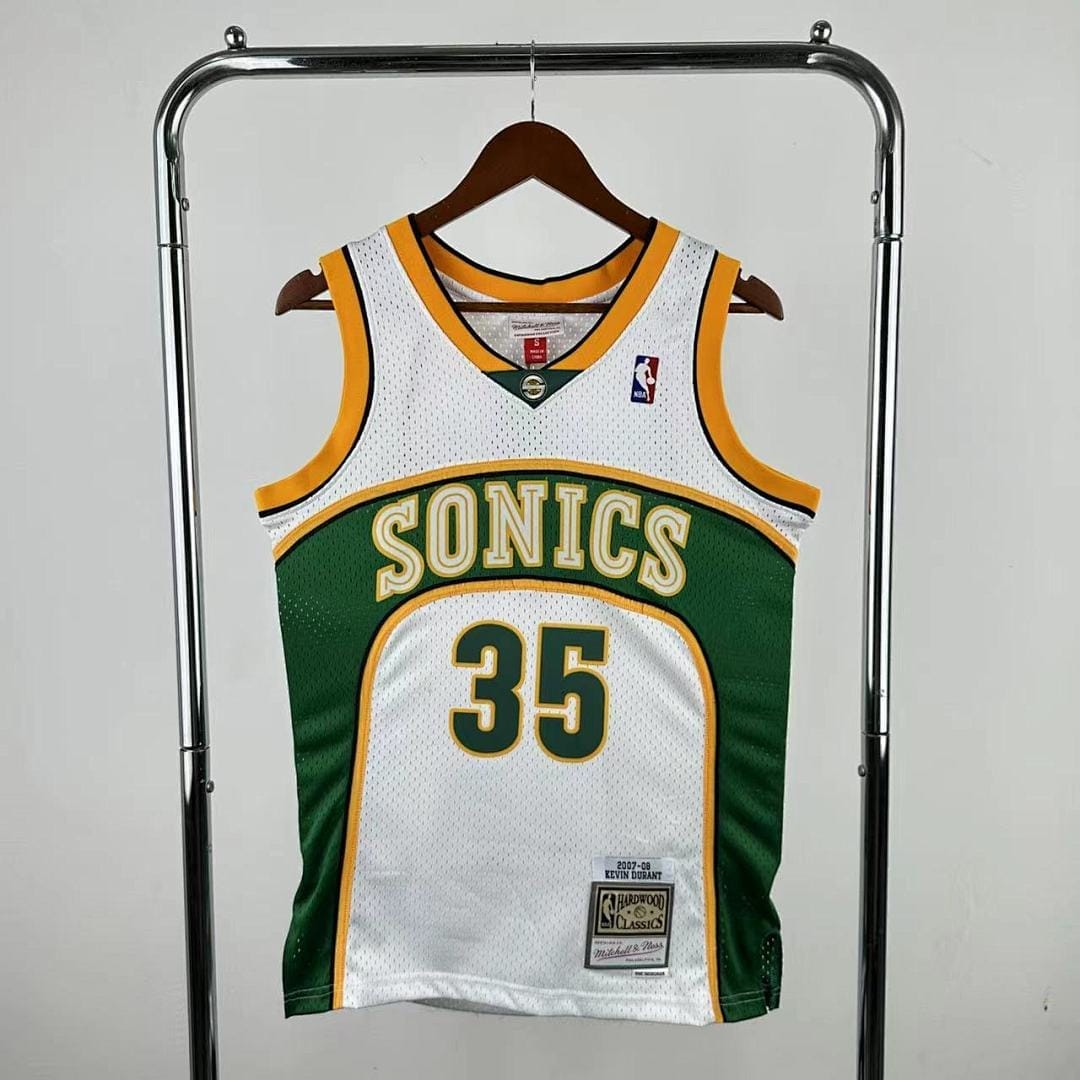 SuperSonics 07/08 Retro Mitchell & Ness Blanco