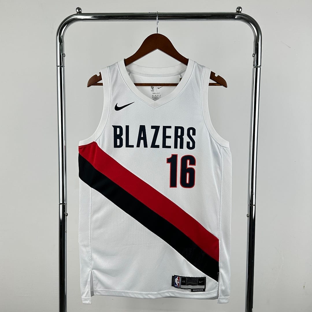 Trail Blazers 25/26 Local Blanco