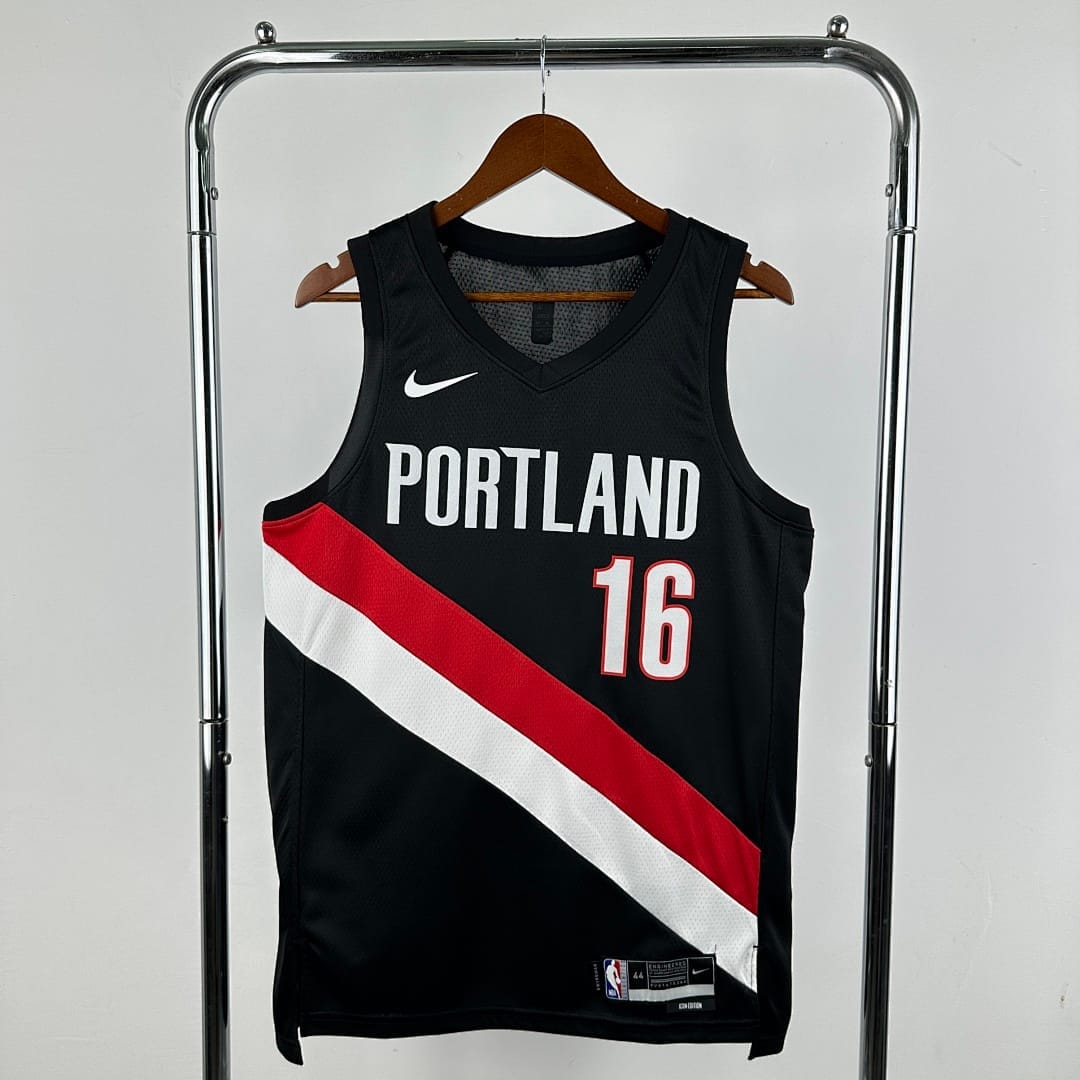 Trail Blazers 25/26 Visitante Negro