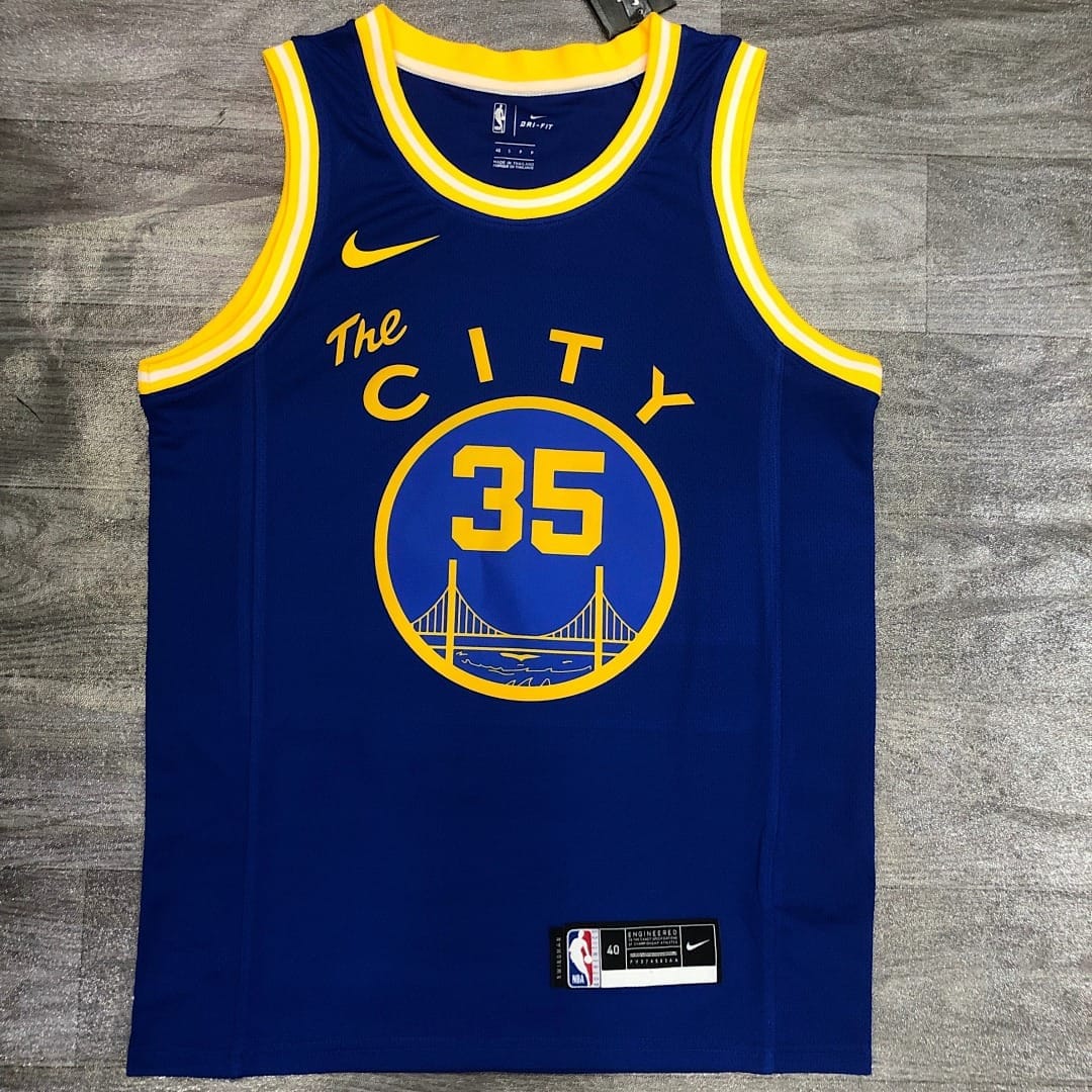 Warriors 20/21 Edición Cable Car Azul