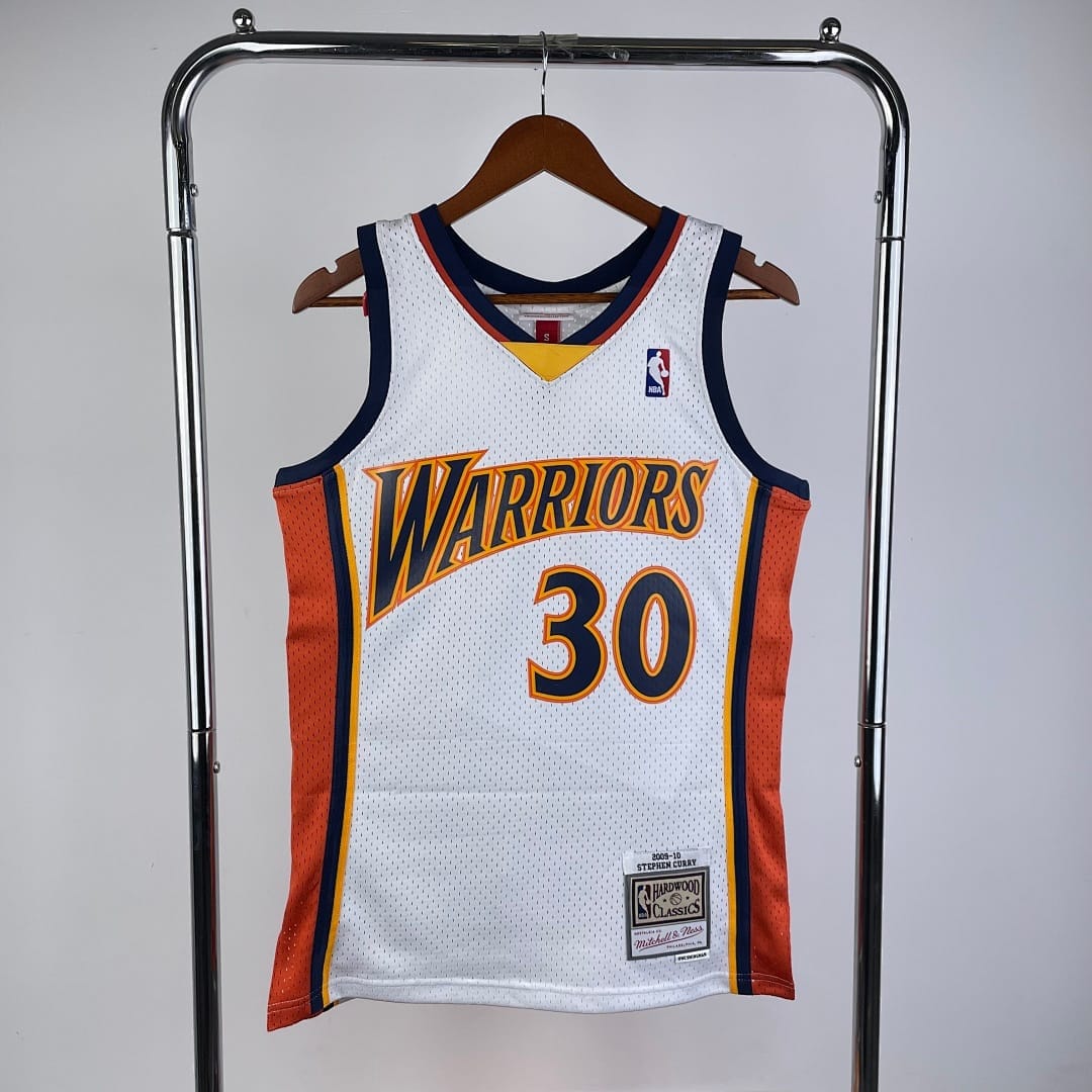 Warriors 09/10 Retro Edición Rookie Mitchell & Ness Blanco
