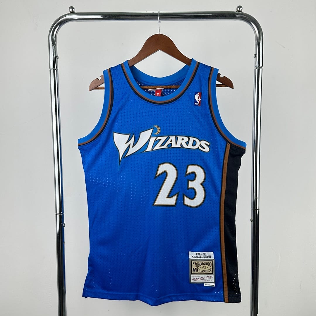 Wizards 01/02 Retro Mitchell & Ness Azul