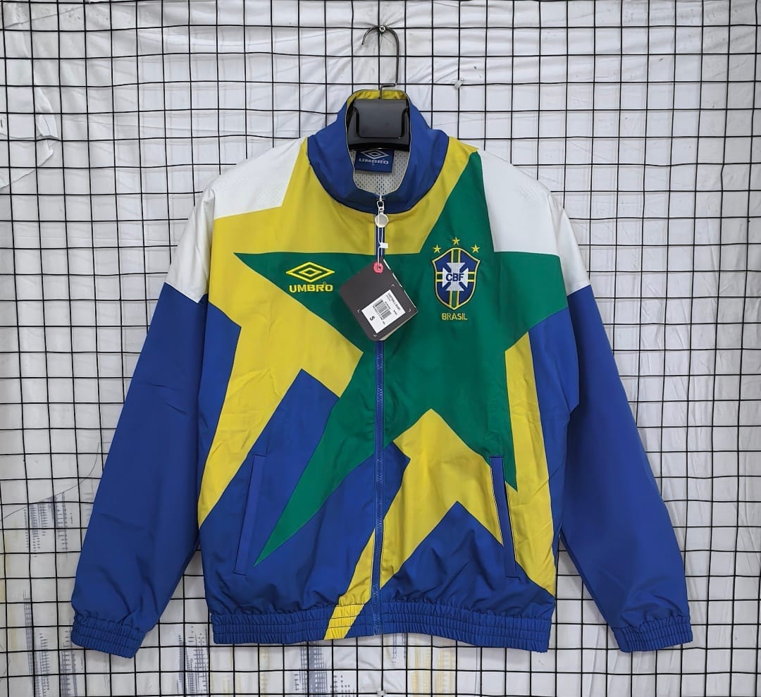 Brasil 93/94 Rompevientos · Verde