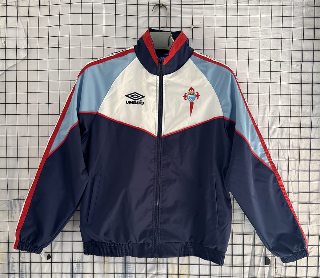 Celta de Vigo 98/99 Rompevientos · Azul Marino