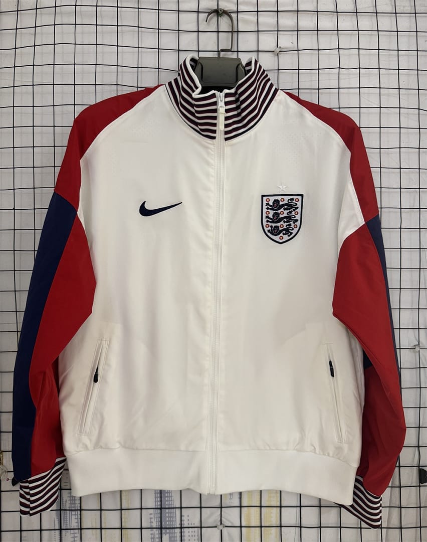 Inglaterra 24/25 Rompevientos · Blanco