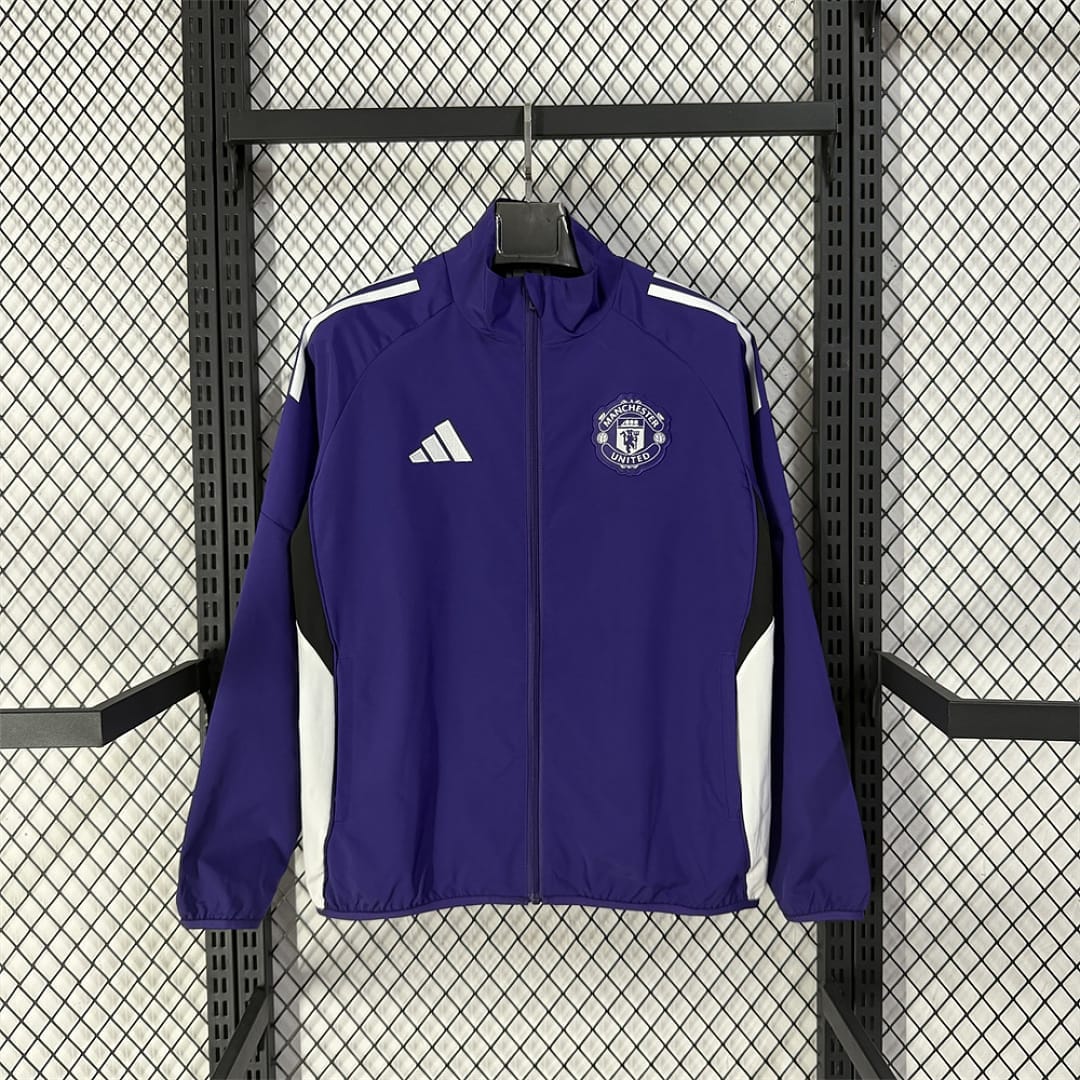 Manchester United Rompevientos · Morado