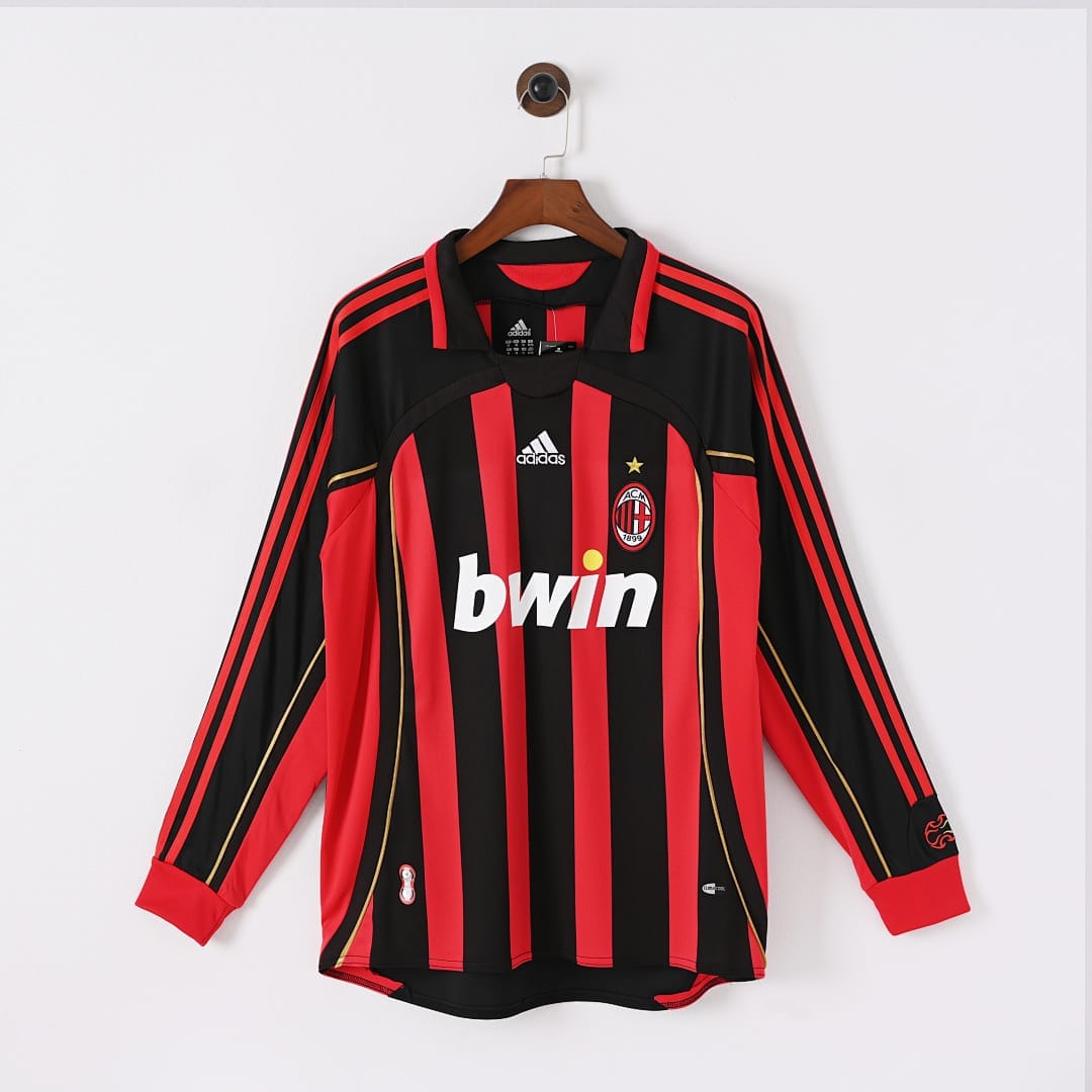 AC Milan 06/07 Local Manga Larga