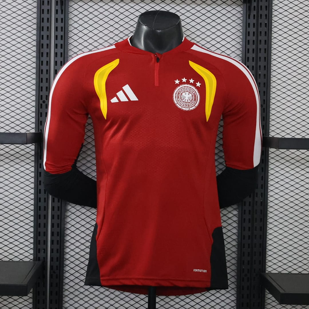 Alemania 2026 Entrenamiento Rojo Manga Larga