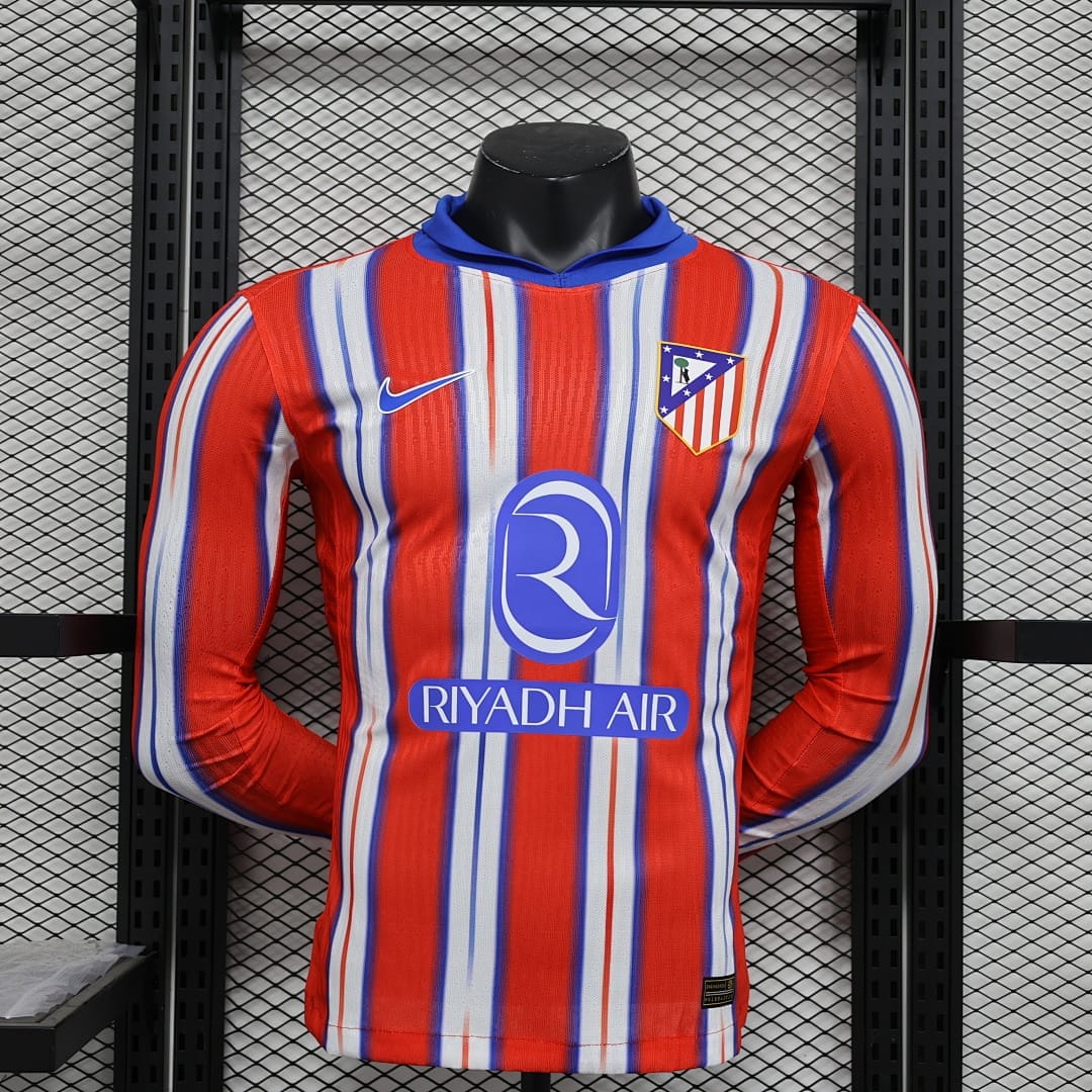 Atlético de Madrid Local Manga Larga · Diseño 2