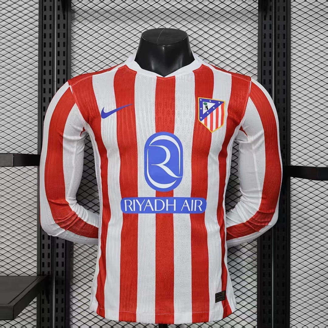 Atlético de Madrid Local Manga Larga · Diseño 1