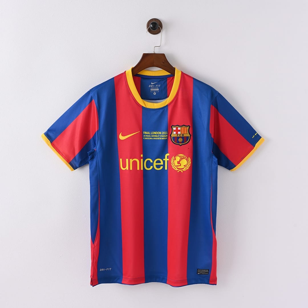 FC Barcelona 10/11 Local · Diseño 1