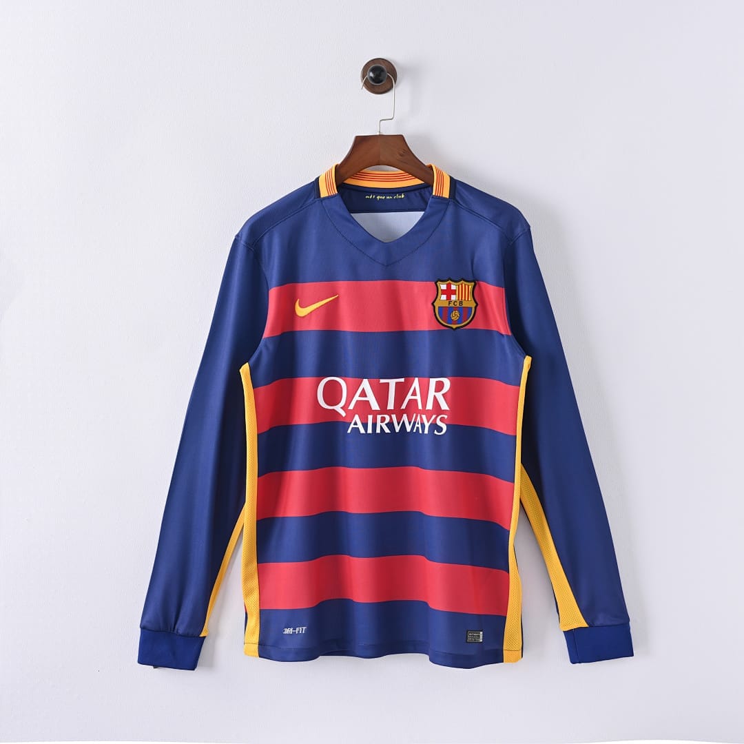FC Barcelona 15/16 Local Manga Larga