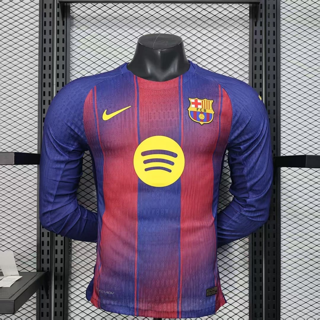 FC Barcelona 25/26 Local Manga Larga