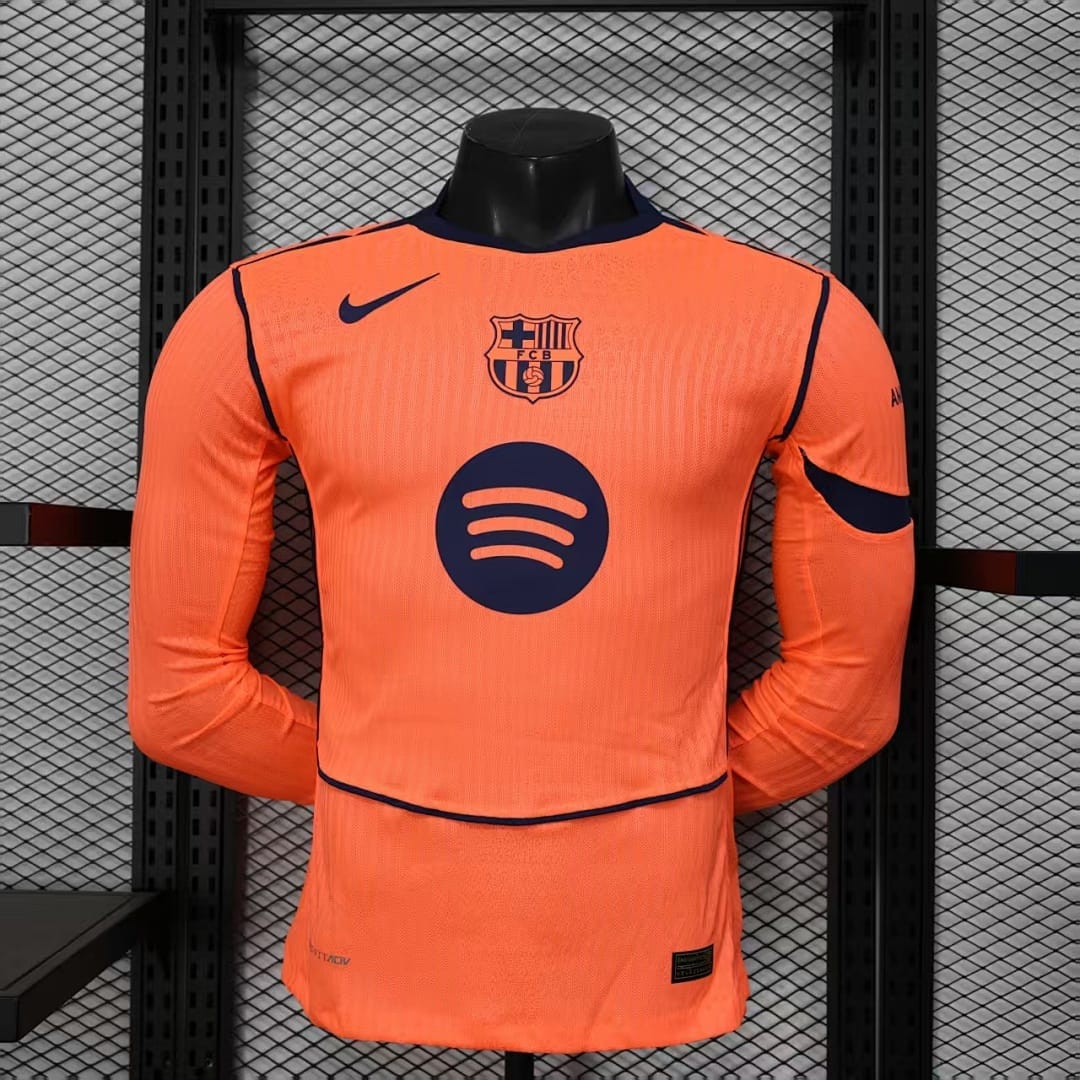FC Barcelona Tercera Equipación Manga Larga