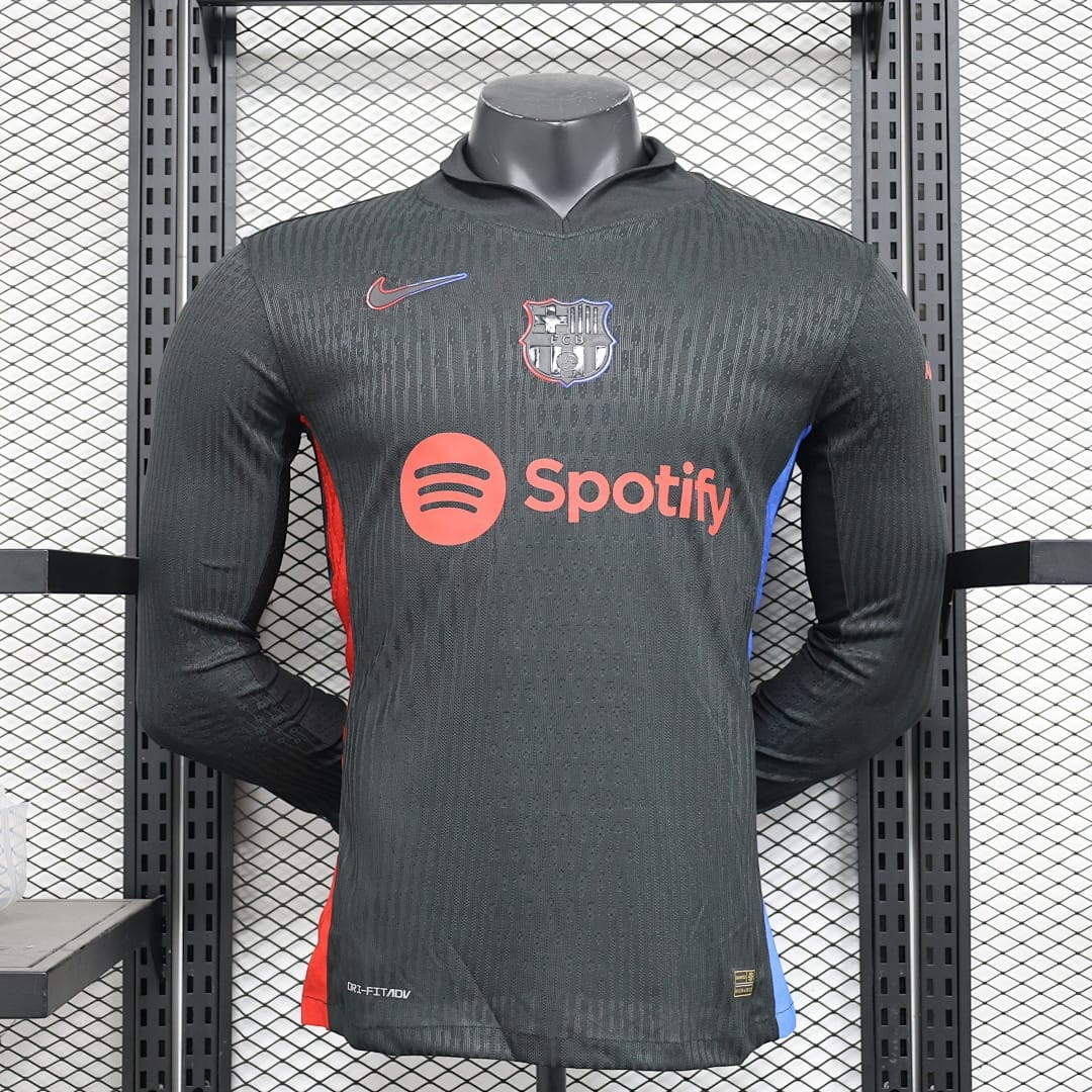 FC Barcelona Visitante Manga Larga · Diseño 2