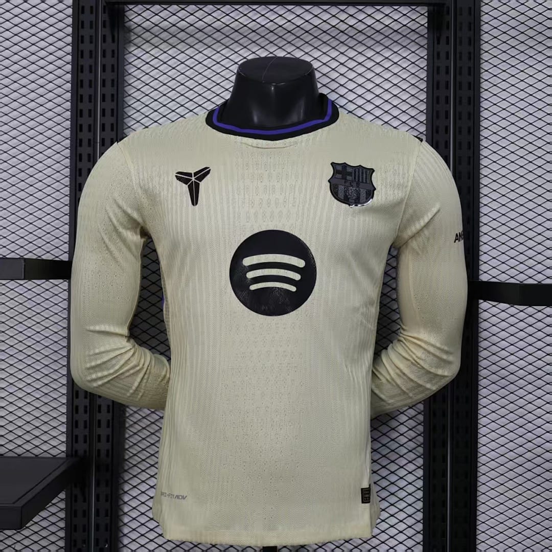 FC Barcelona Visitante Manga Larga · Diseño 1