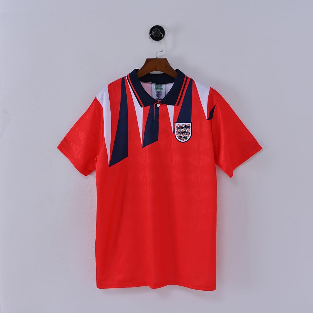 Inglaterra 1992 Visitante Rojo