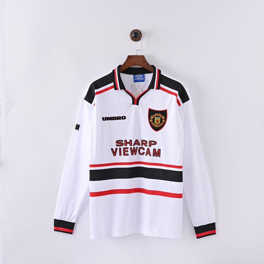 Manchester United 98/99 Visitante Manga Larga