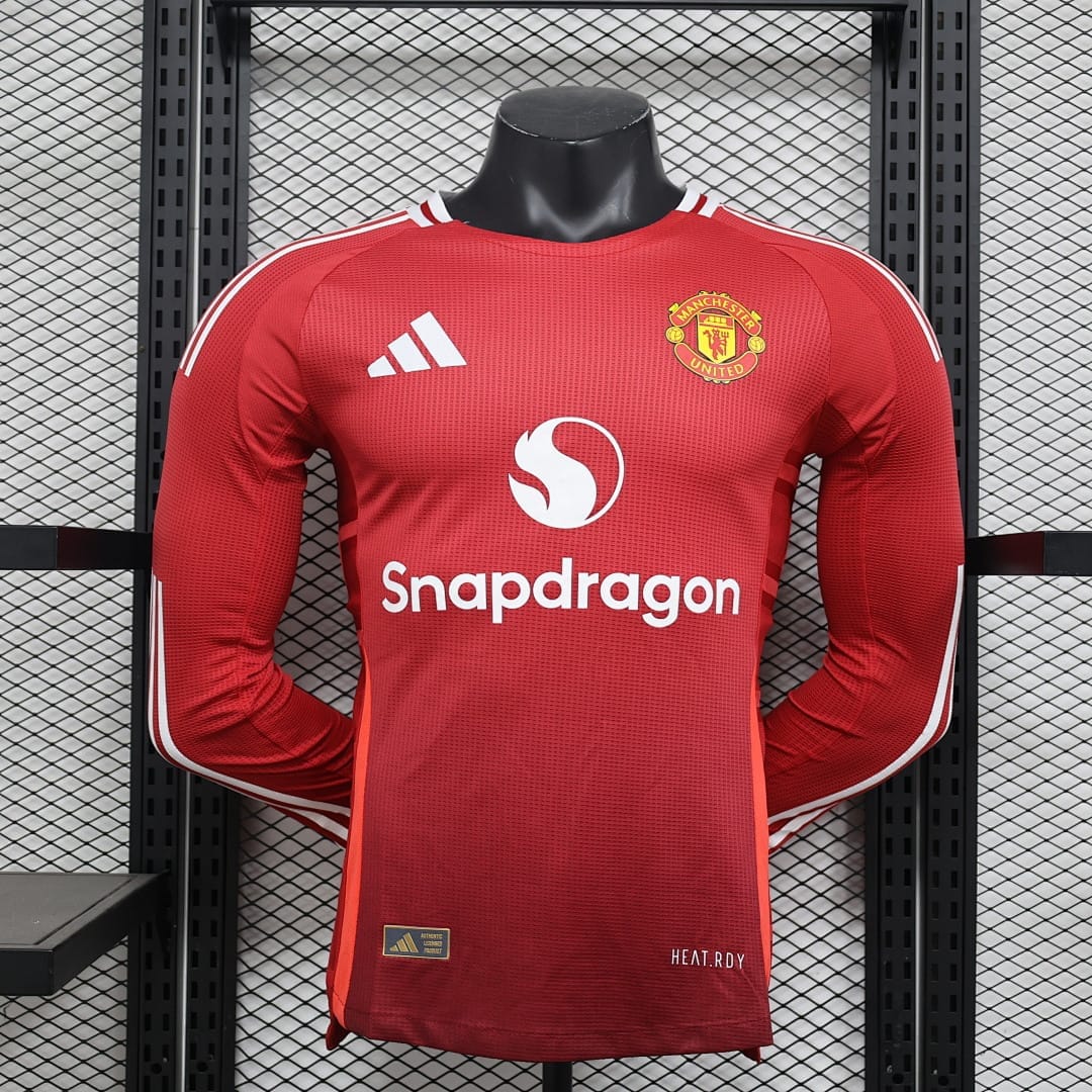 Manchester United Local Manga Larga