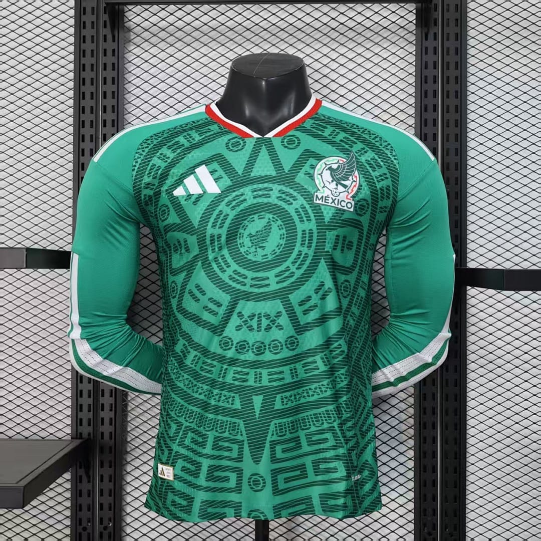 México 2026 Manga Larga