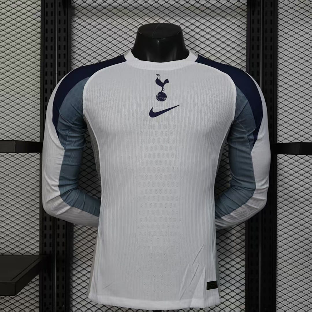 Tottenham Hotspur Local Manga Larga · Diseño 2